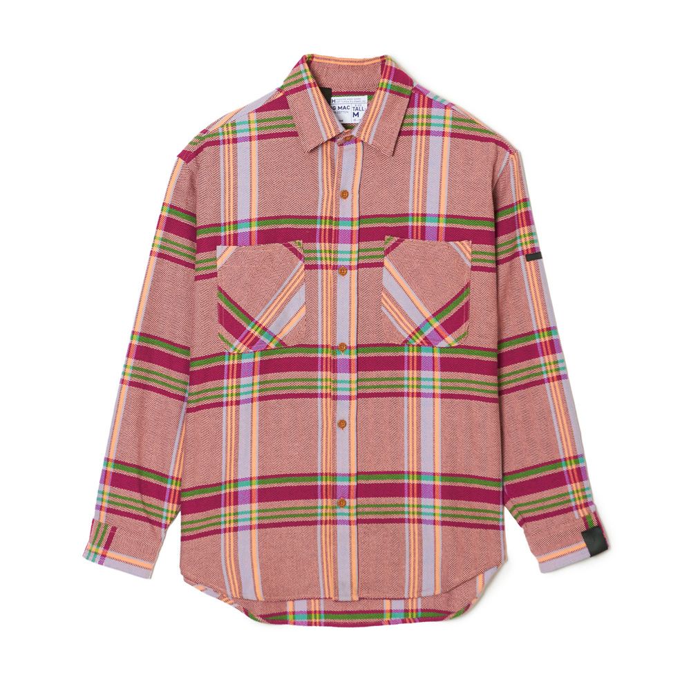 N.HOOLYWOOD - 【ラスト1点-サイズ36】 × BIG MAC / SHIRT - PINK CHECK / 2242-SH31-010  peg | chemical conbination