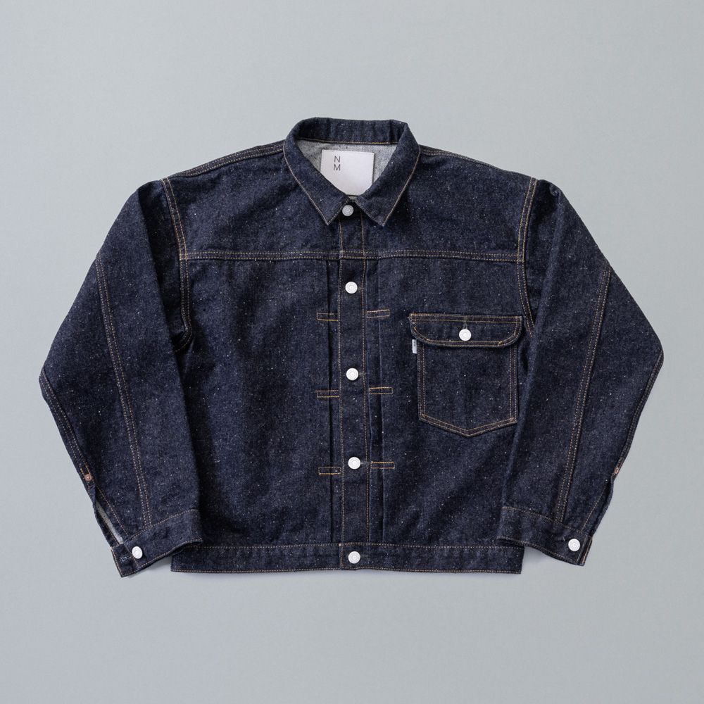 #001 T-BACK DENIM JACKET ONE-WASHED / JK-YY-0001