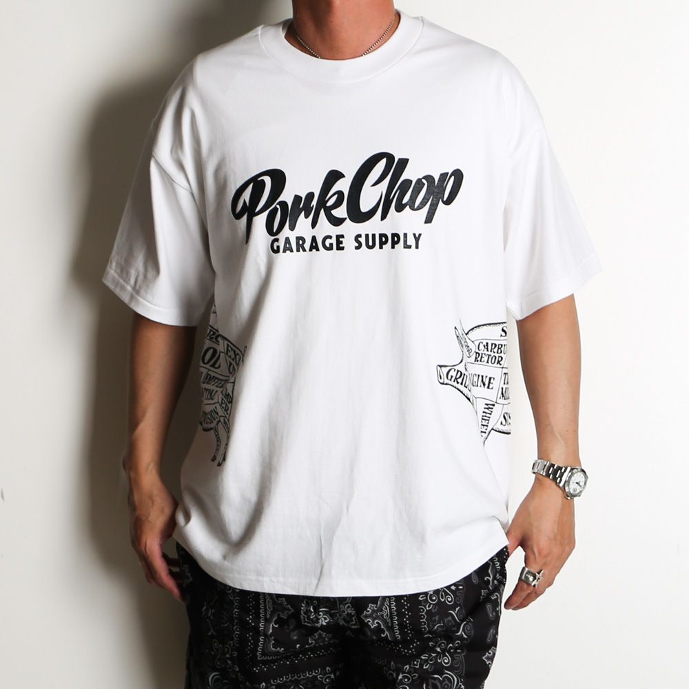 Porkchop Garage Supply Tシャツ ホワイト PORKCHOP GARAGE SUPPLY - NOTHING CHANGES TEE (WHITE