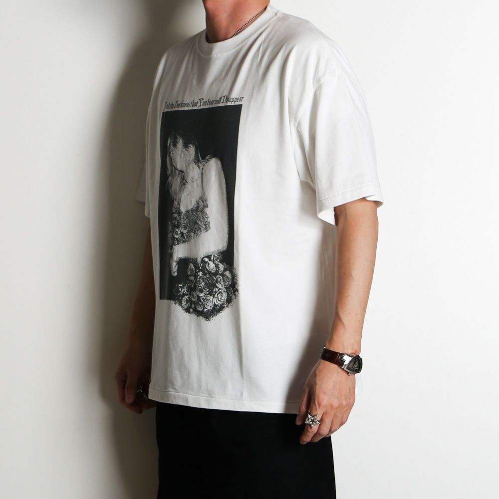 “SWEET SMILE” Tee T/C - WHITE / グラフィック Tシャツ / G16TS096