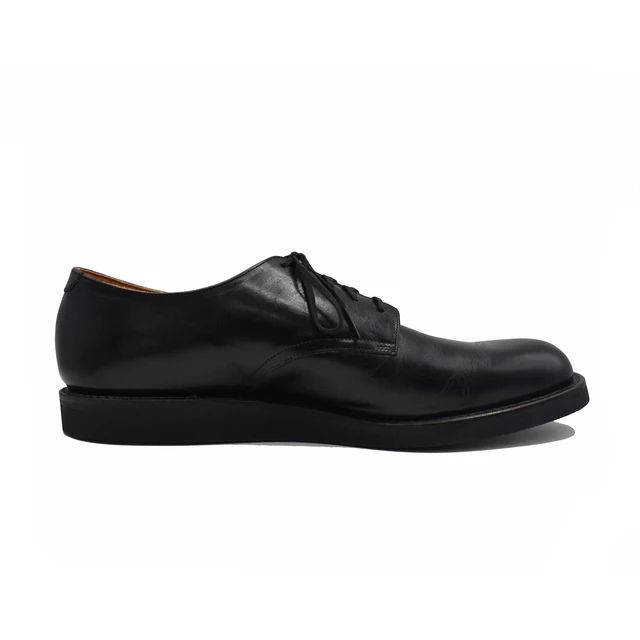 Leather Officer Shoes - BLK / MGK-009