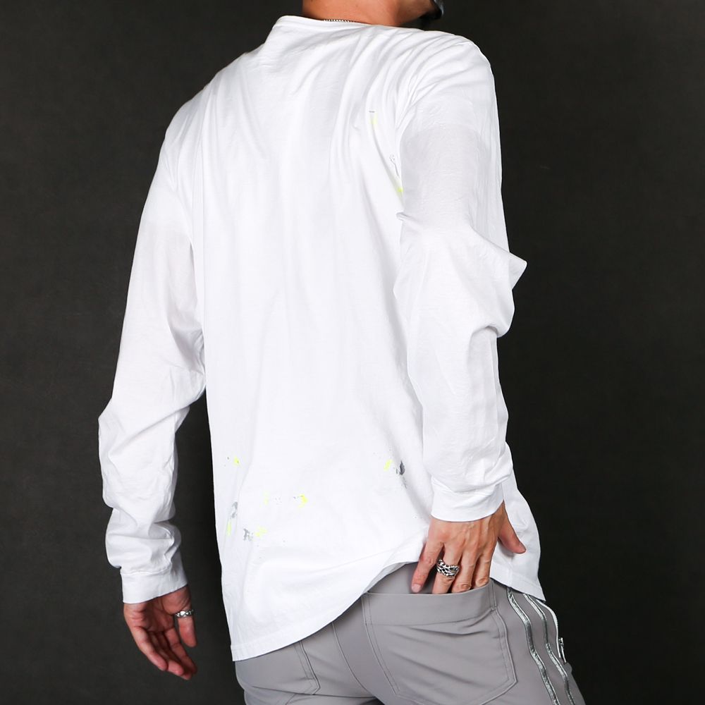 PAINT LONG TEE / ペイント ロングスリーブTシャツ / RC17-T-001