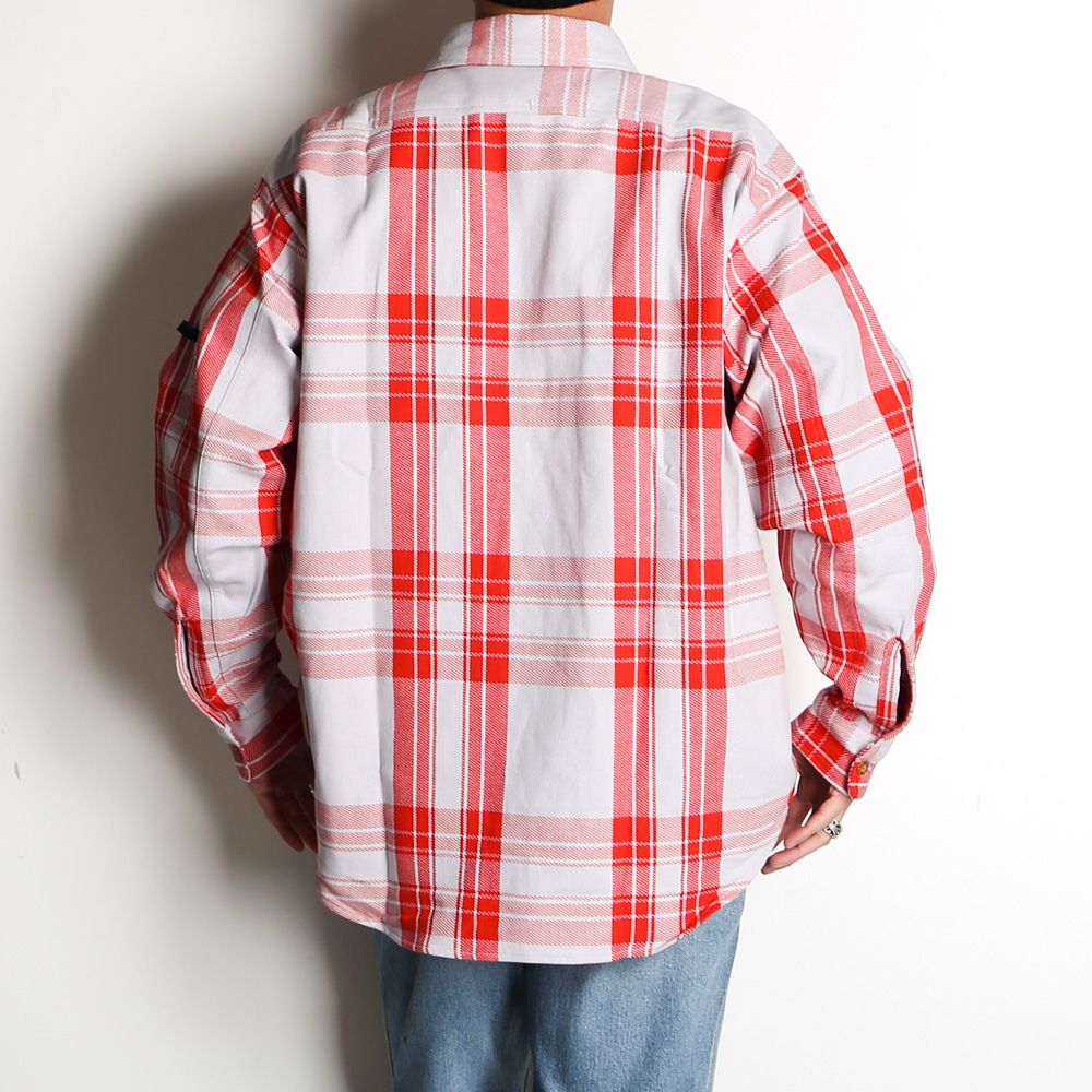 × BIG MAC / SHIRT - GRY CHECK / 2241-SH27-012 peg