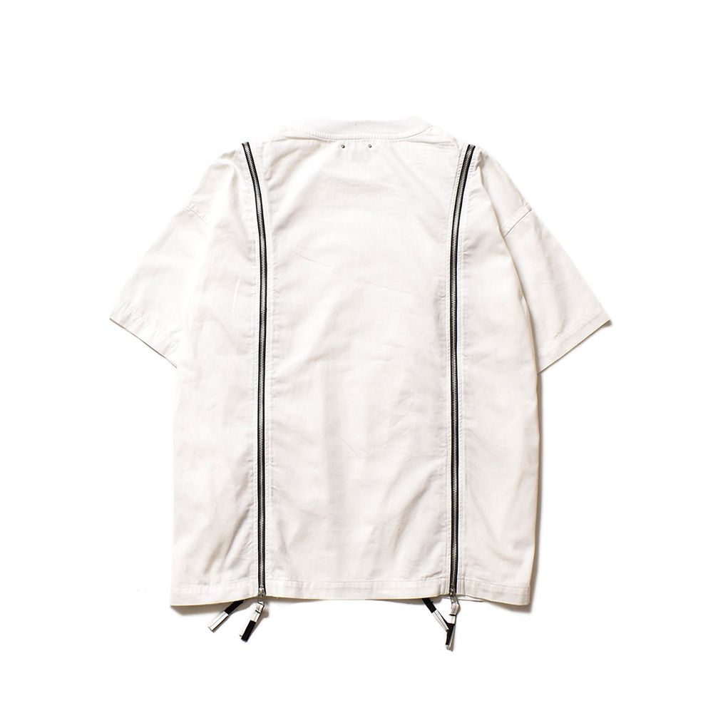 【ラスト1点-サイズ3】 OLD PARK×MINEDENIM / Zip Wide Denim T-SH / MND-23SSOP001-07