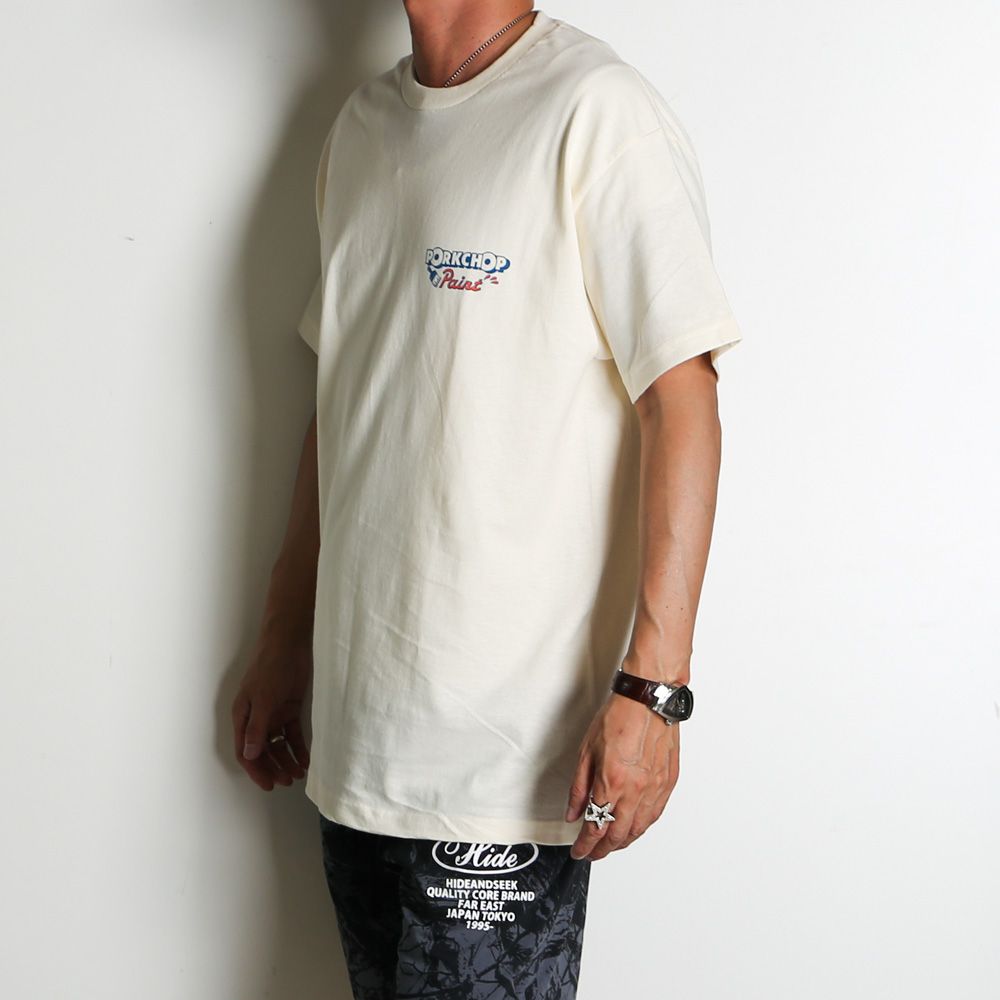 PCP PORK TEE - CREAM / ショートスリーブTシャツ