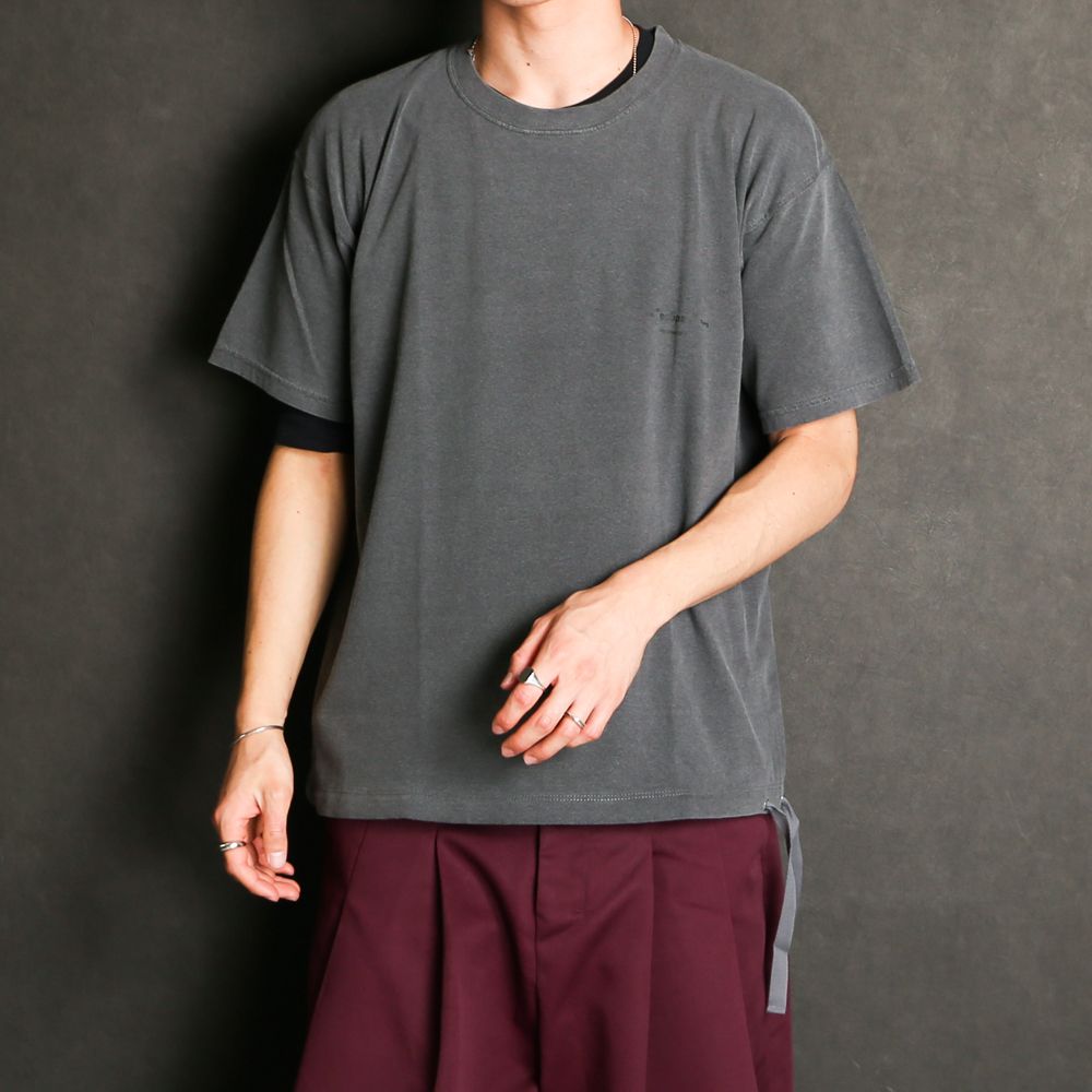 WASHED TEE / ロゴ カットソー / VTM-21-T-040