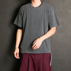 WASHED TEE / ロゴ カットソー / VTM-21-T-040