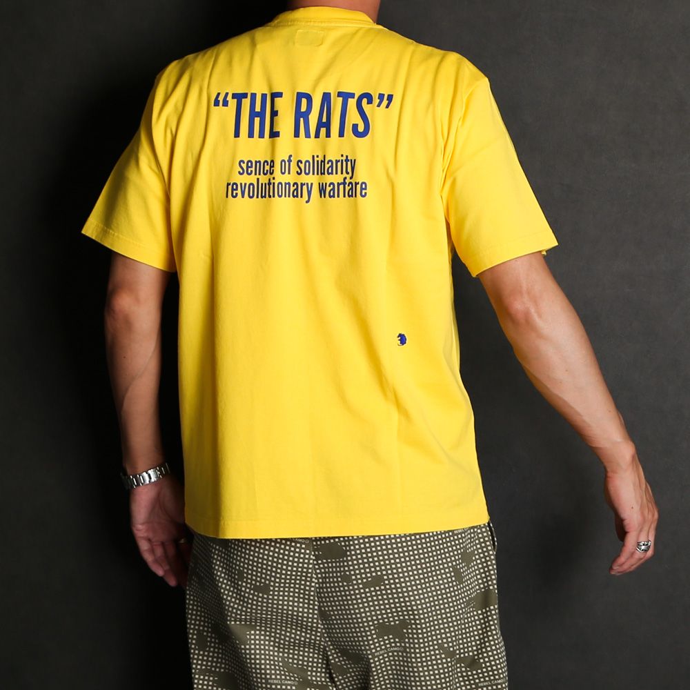 RATS(ラッツ) / CASH TEE(BLACK)(23'RT-0404)(Tシャツ