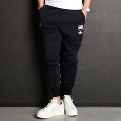 DOUBLE KNIT EMBOSS CAMO SHIELD LOGO PANTS / スウェットパンツ / 13511