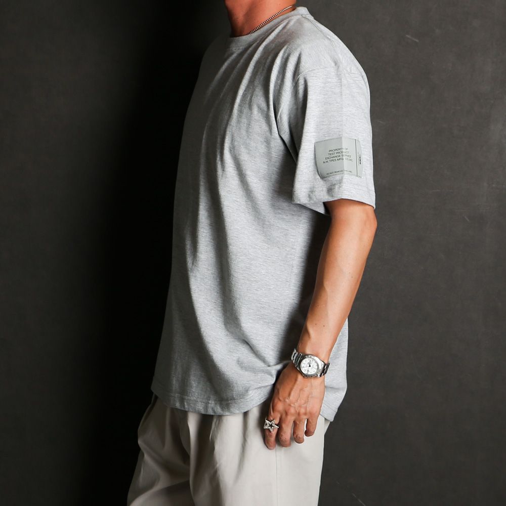 × INVINCIBLE®︎ / CREW NECK  T-SHIRT - GRAY / 9245-CS84