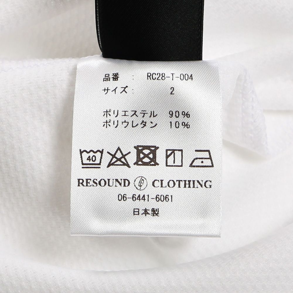 RC ROGO MESHLOOSE TEE / ドロップショルダー メッシュTシャツ / RC28-T-004