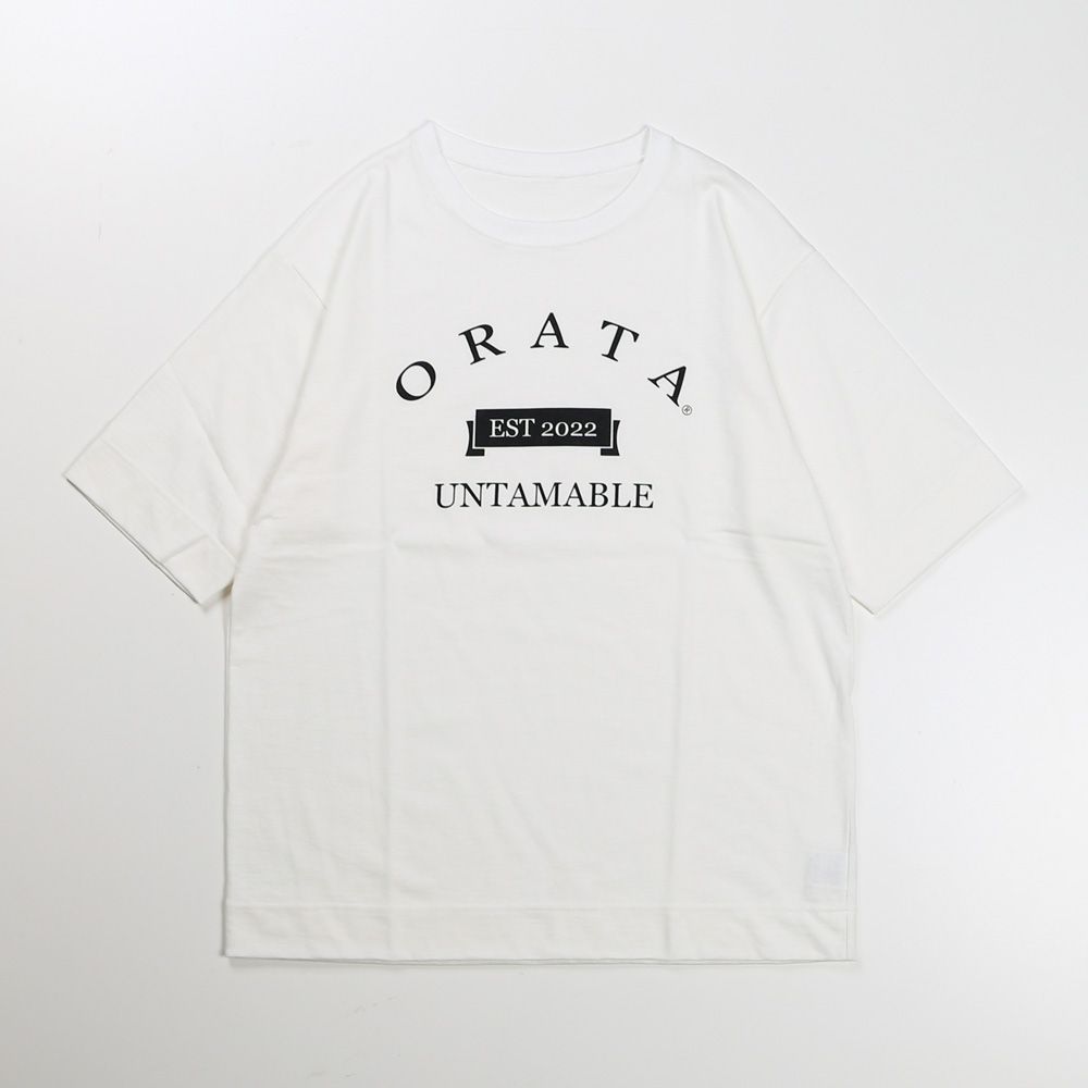 ORATA - vintage college crew T / オーバーサイズ カレッジTシャツ