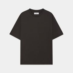 CREW NECK TEE - BLACK / 30/1オーガニックコットン空紡天竺 - クルーネックTee / M26B14CS02B