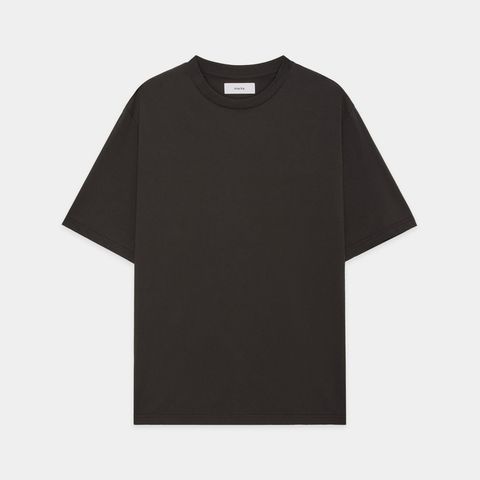 CREW NECK TEE - BLACK / 30/1オーガニックコットン空紡天竺 - クルーネックTee / M26B14CS02B