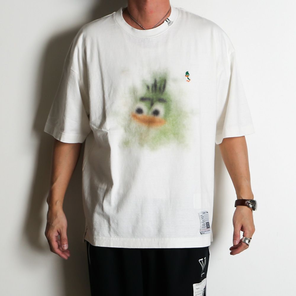 Leon Printed Tee - WHITE / レオン プリンテッド Tシャツ / J16TS861