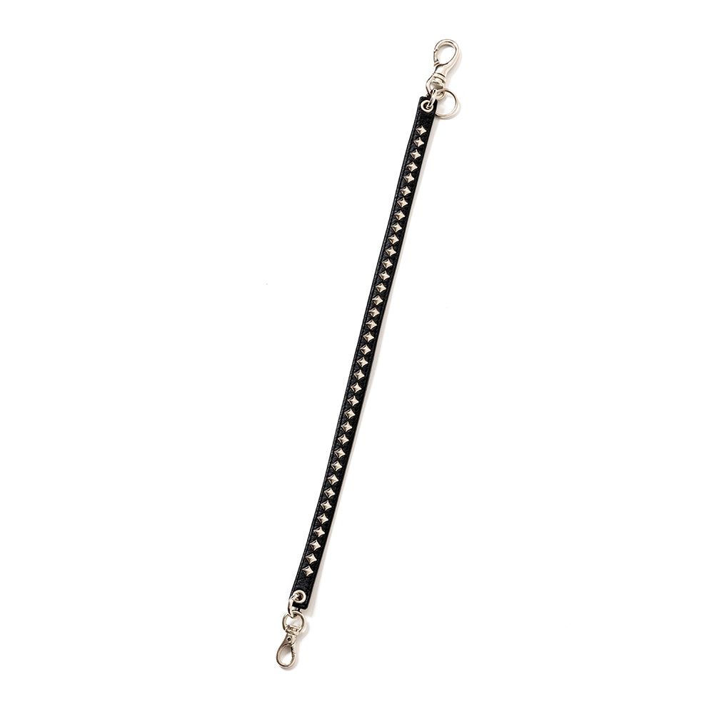 CALEE - STUDS LEATHER WALLET CORD / スタッズ ウォレット