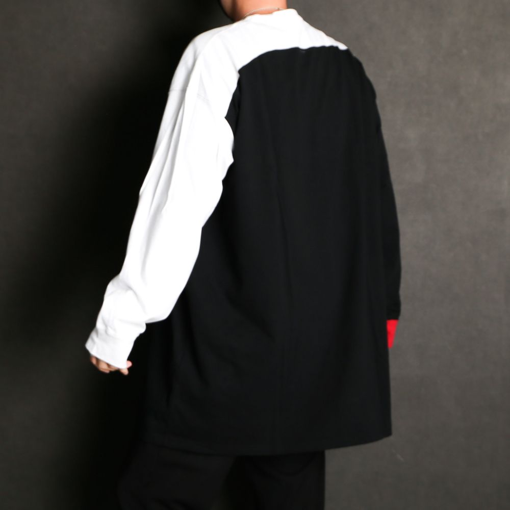 MICKEY ASYMMETRIC LONG SLEEVE TEE / Tシャツ / MIMI-TEE-U06