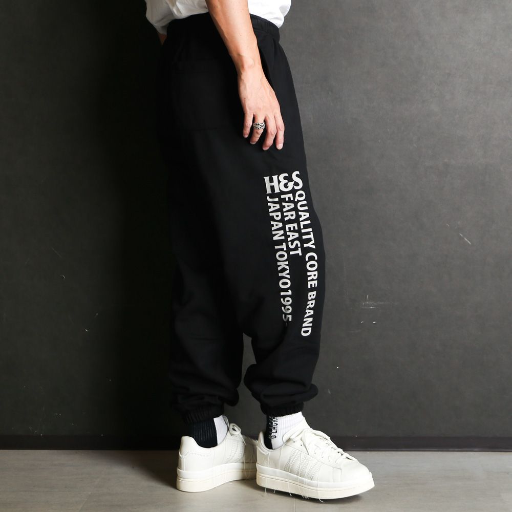 H&S Sweat Pant (25aw) - BLK / スウェットパンツ / HP-100825