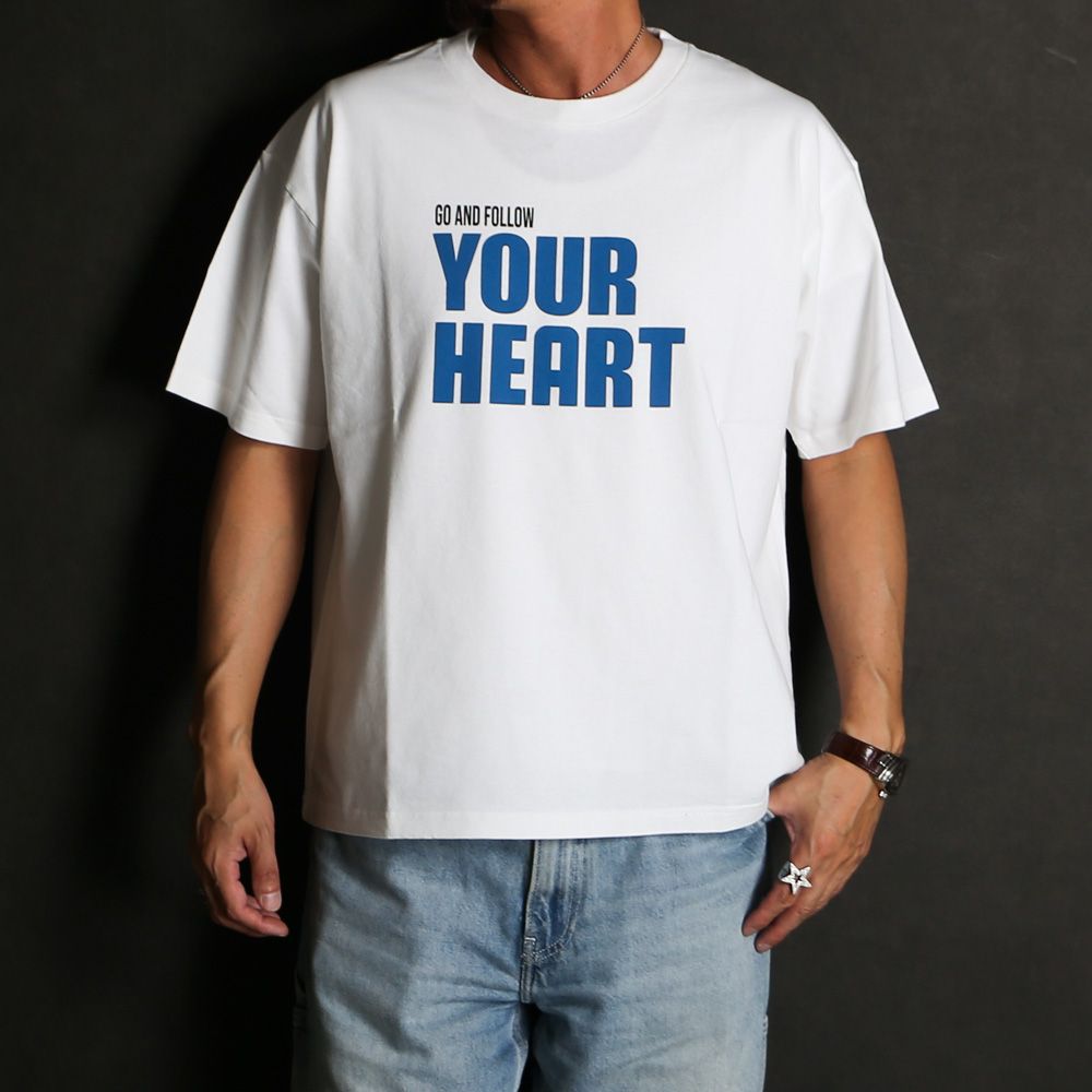 Go And Follow Your Heart T-SH - WHT / 2604-4003