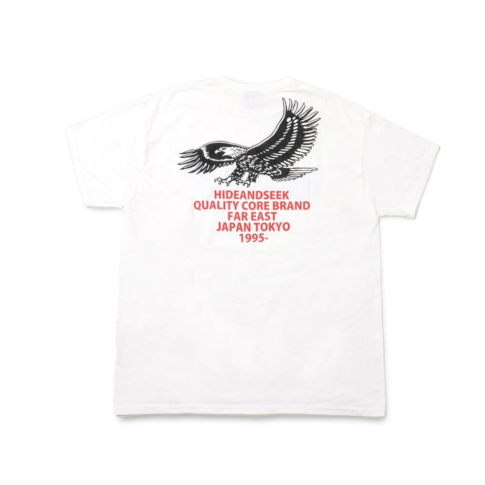 HideandSeek - Eagle S/S Tee-2 - WHT / Tシャツ / HT-050825
