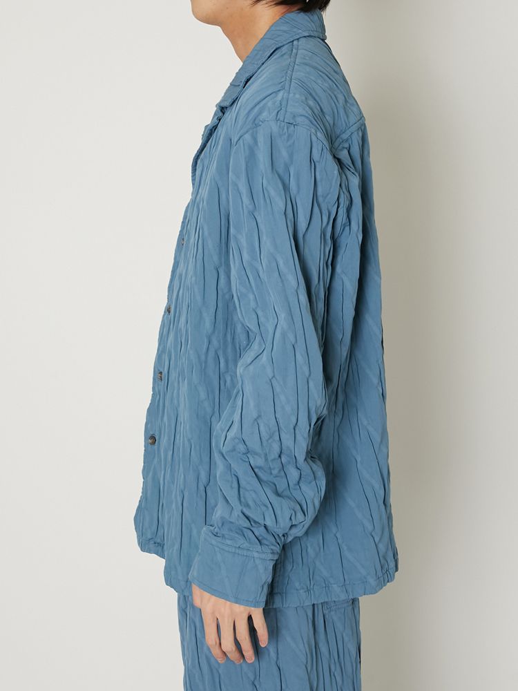 "COTTON PLEATS" SHIRTS / オープンカラーシャツ / TA23AW-SH024
