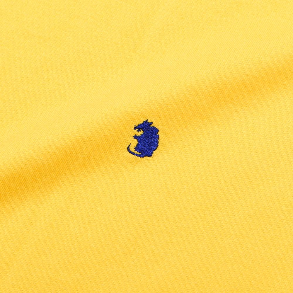 RATS - 【ラスト1点-サイズM】 CIRCLE POCKET TEE - YELLOW / T