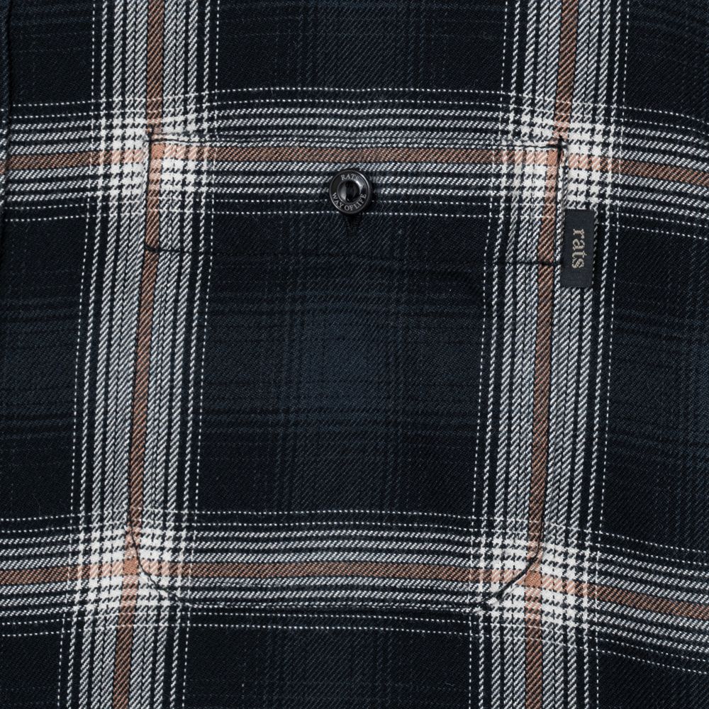 COTTON RAYON CHECK SHIRT / コットンレーヨンチェックシャツ / 26'RS-0806