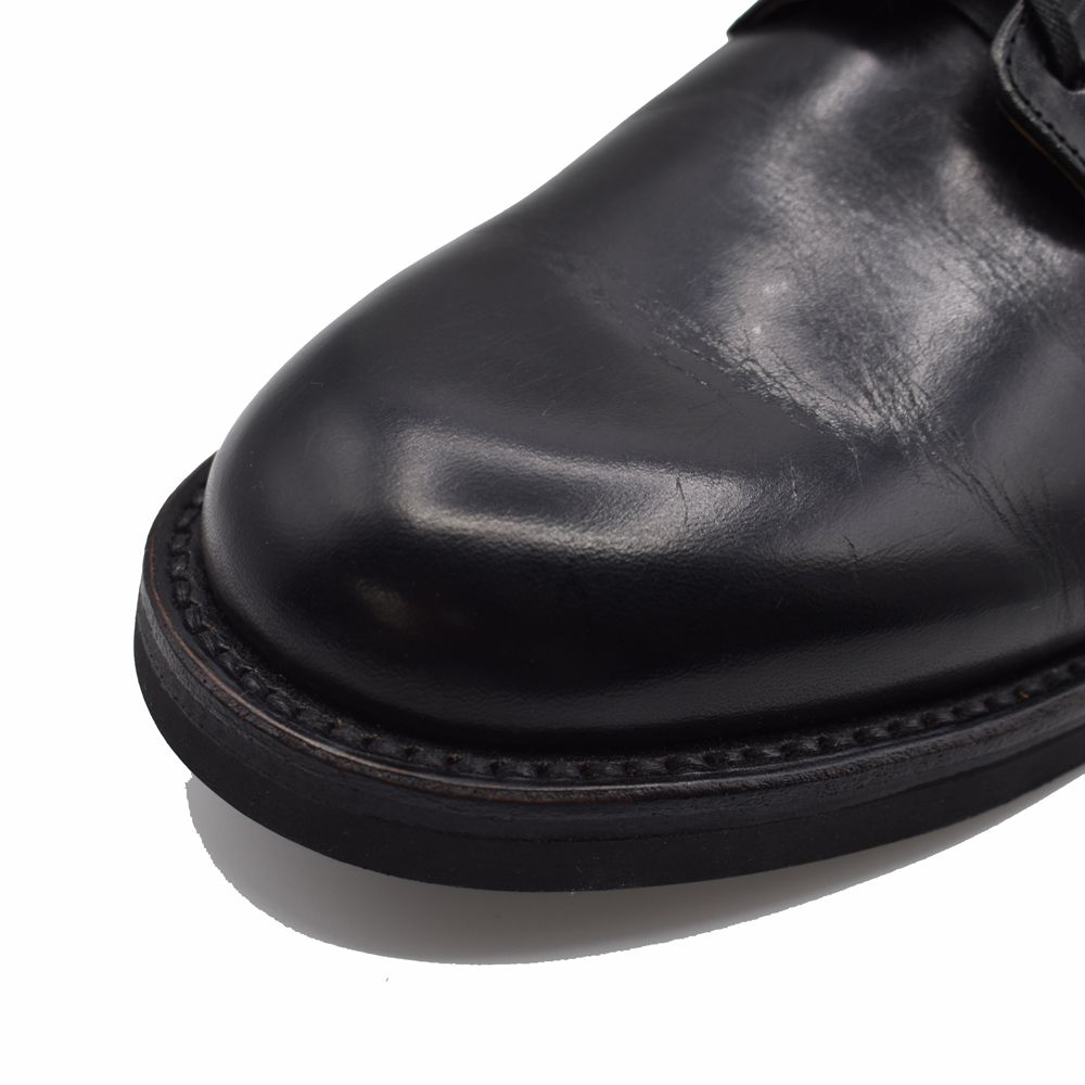 Leather Officer Shoes - BLK / MGK-009