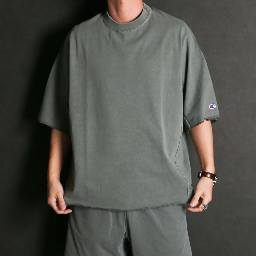 × Champion / T-SHIRT - GRAY / C8-D357