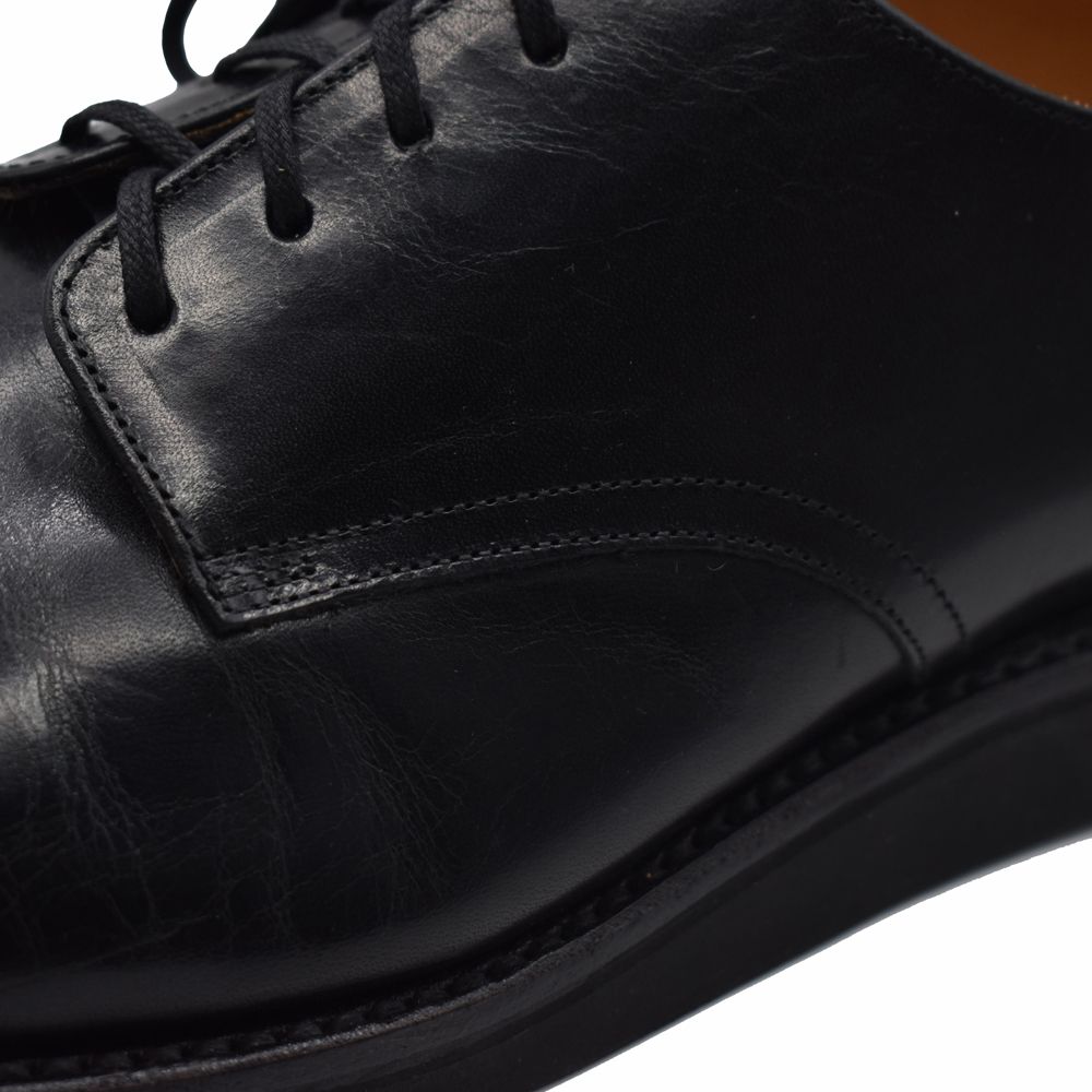 Leather Officer Shoes - BLK / MGK-009