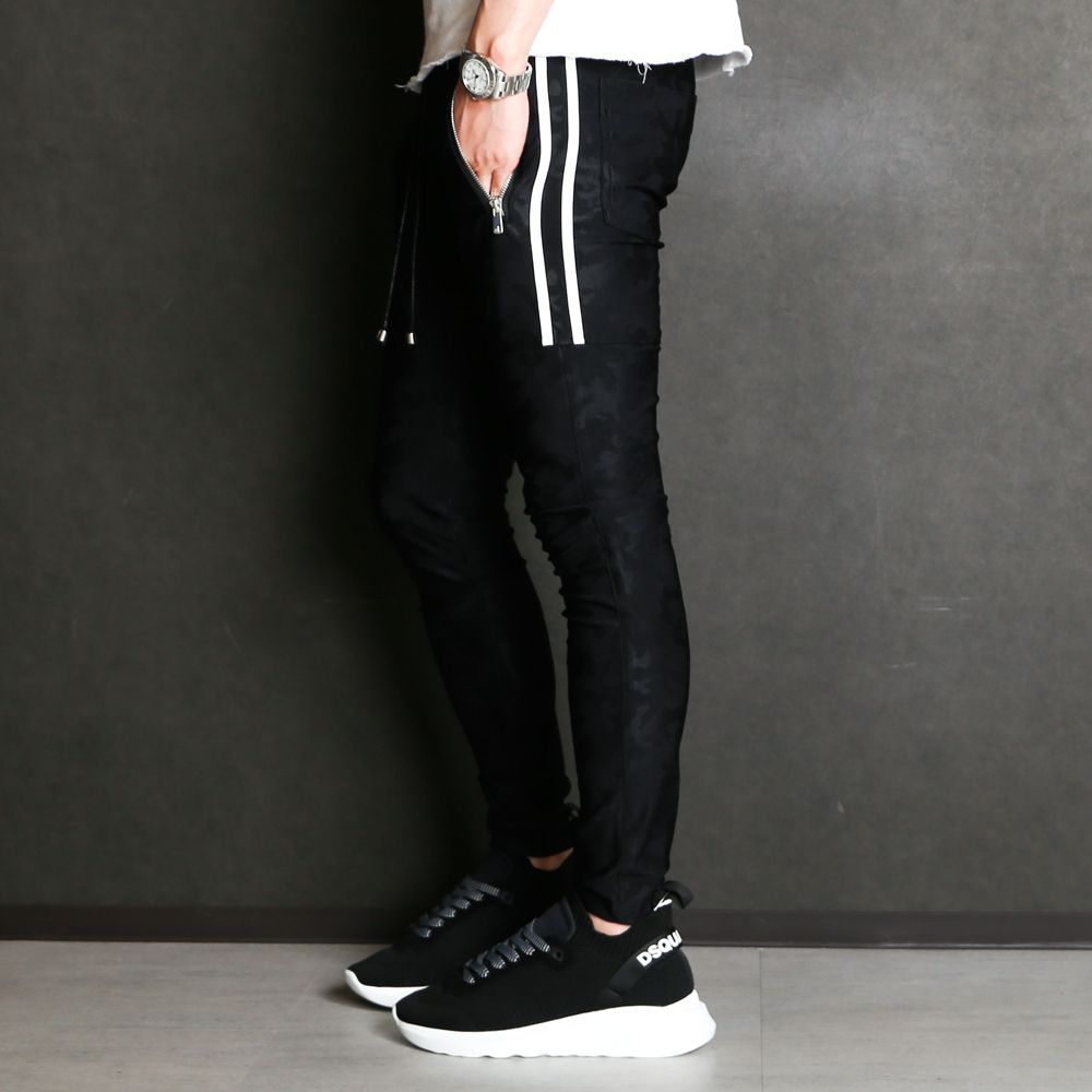 Johnson LINE NYLON PT SILHOUETTE / ジョンソンラインパンツ / RC19-ST-009