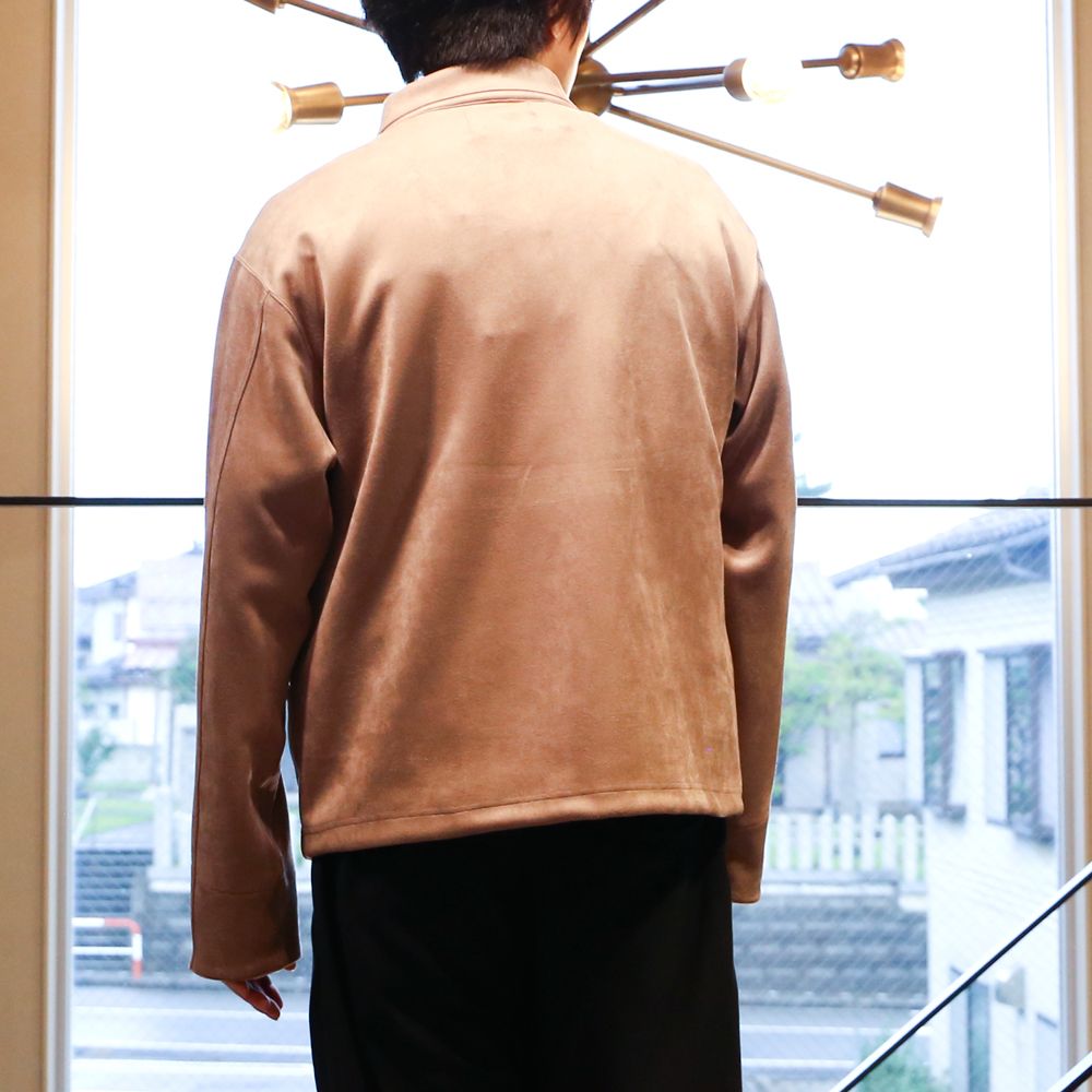 TECH KNIT SUEDE JK / ダンボールスエード カバーオール / 179204