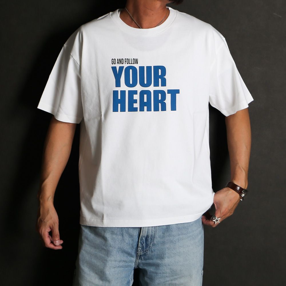 Go And Follow Your Heart T-SH - WHT / 2604-4003