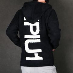 LOGO KNIT PARKA / ビッグロゴ ニットパーカー / USK-20010