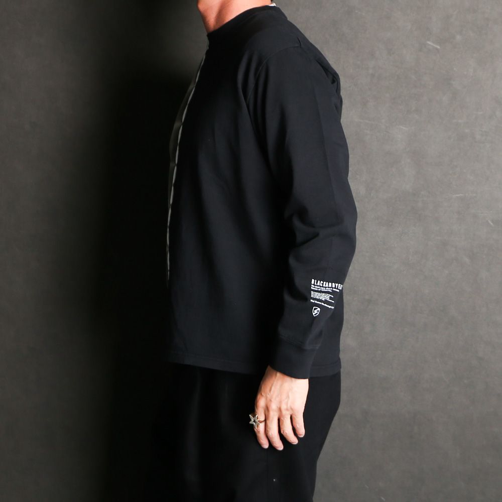 TIE DYE L/S TEE - BLACK TIE DYE / ロングスリーブTシャツ / 24'RTC-0302
