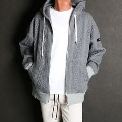 ROPE zip loose hoodie / ジップアップパーカー / RC29-C-004