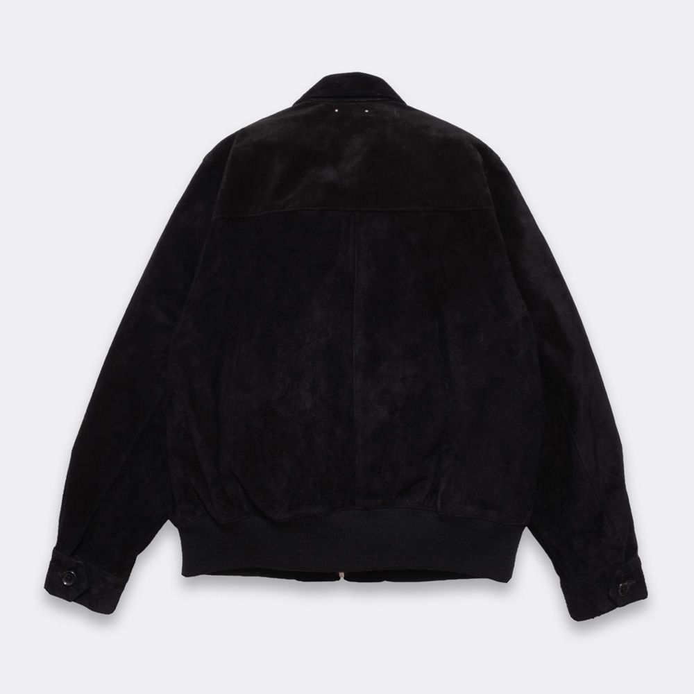 WACKOMARIA × STIE-lo × MINEDENIM / Suede Leather Jacket - BLK / MDSL-WM-BL01
