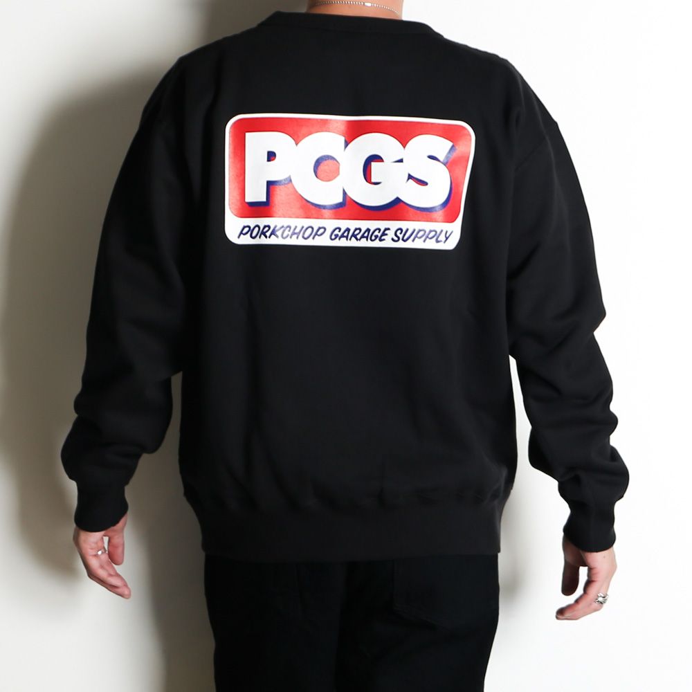 PCGS SQUARE SWEAT - BLACK / スウェット
