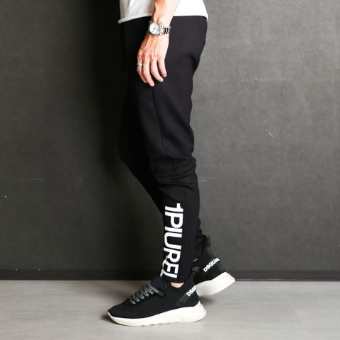 TECH HEM LOGO LONG PANTS / テックスウェットパンツ / USB-22085