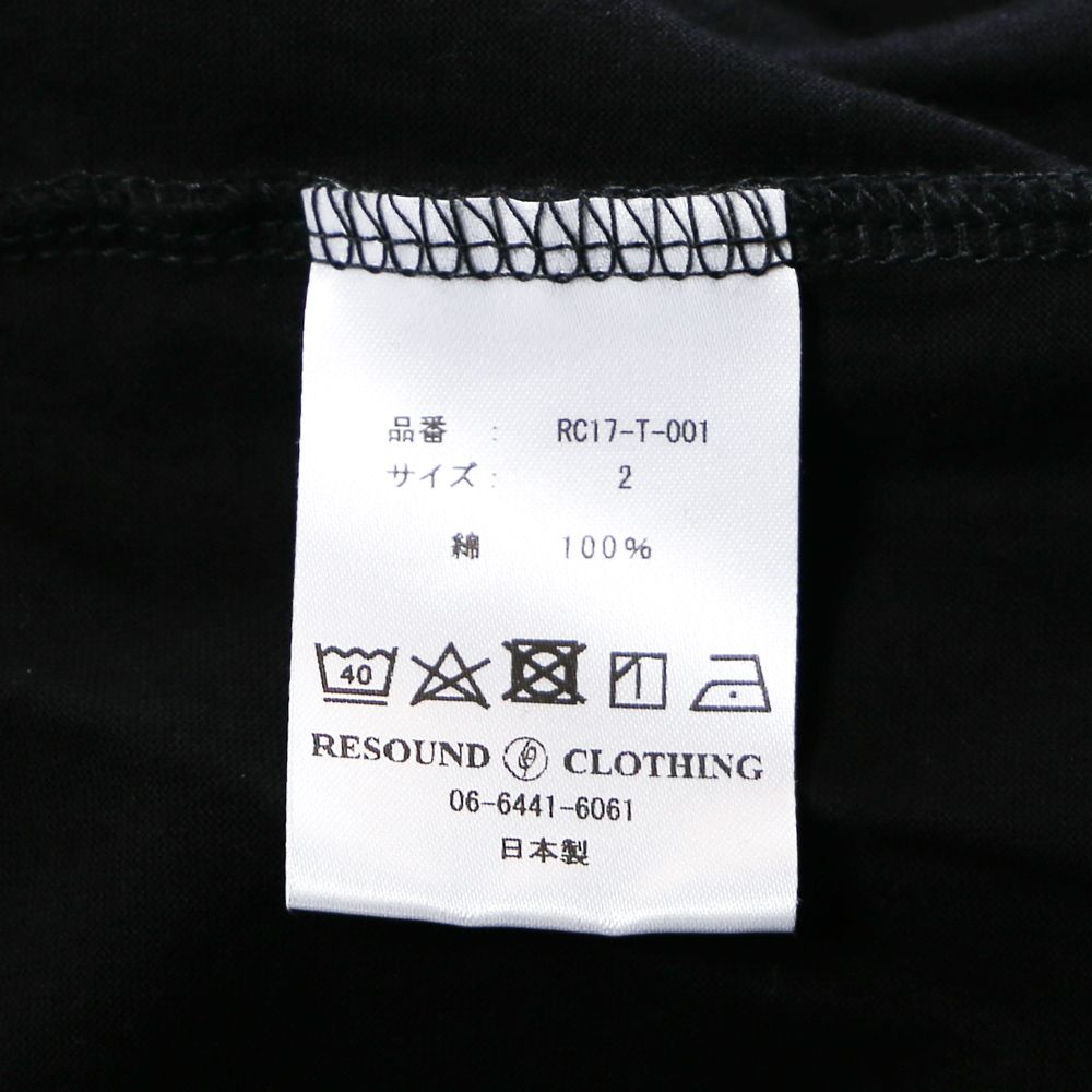 PAINT LONG TEE / ペイント ロングスリーブTシャツ / RC17-T-001