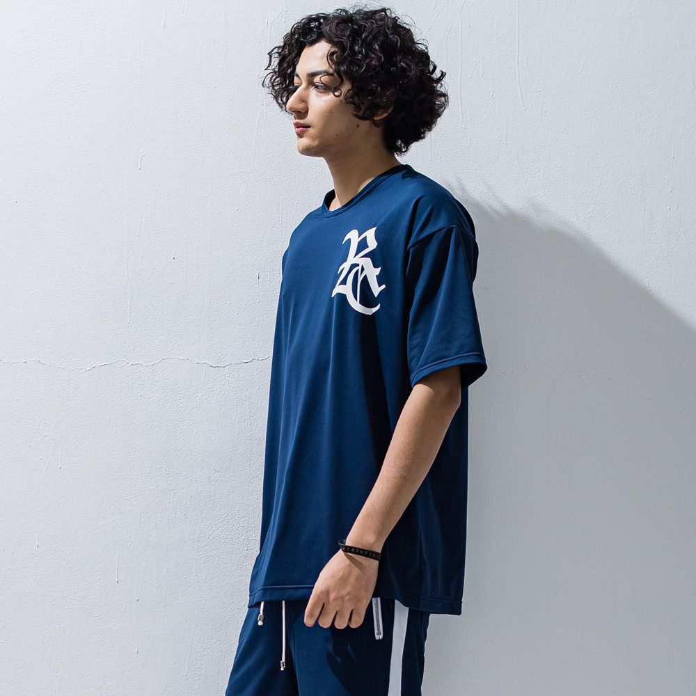 RC ROGO MESHLOOSE TEE / ドロップショルダー メッシュTシャツ / RC28-T-004