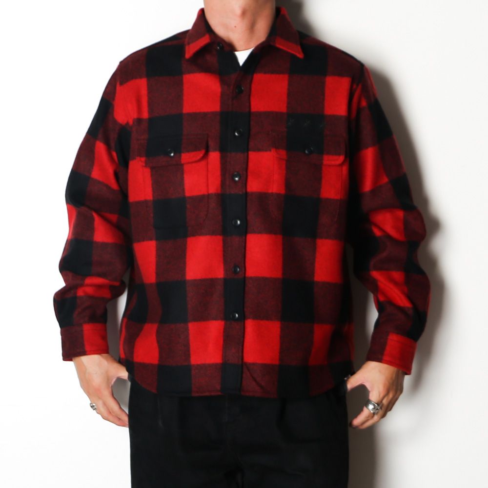 CPO Shirt - Red / CPOシャツジャケット / GD0469