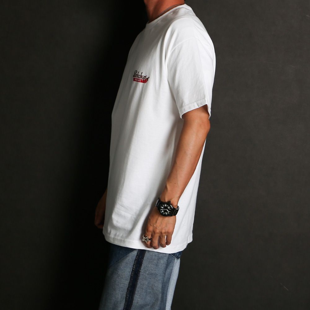 PCP LOGO TEE - WHITE / ショートスリーブTシャツ