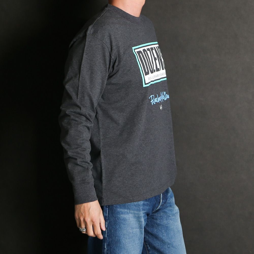 FRAME DOZENS L/S TEE - CHARCOAL / ロングスリーブ Tシャツ / 26'RTC-0302