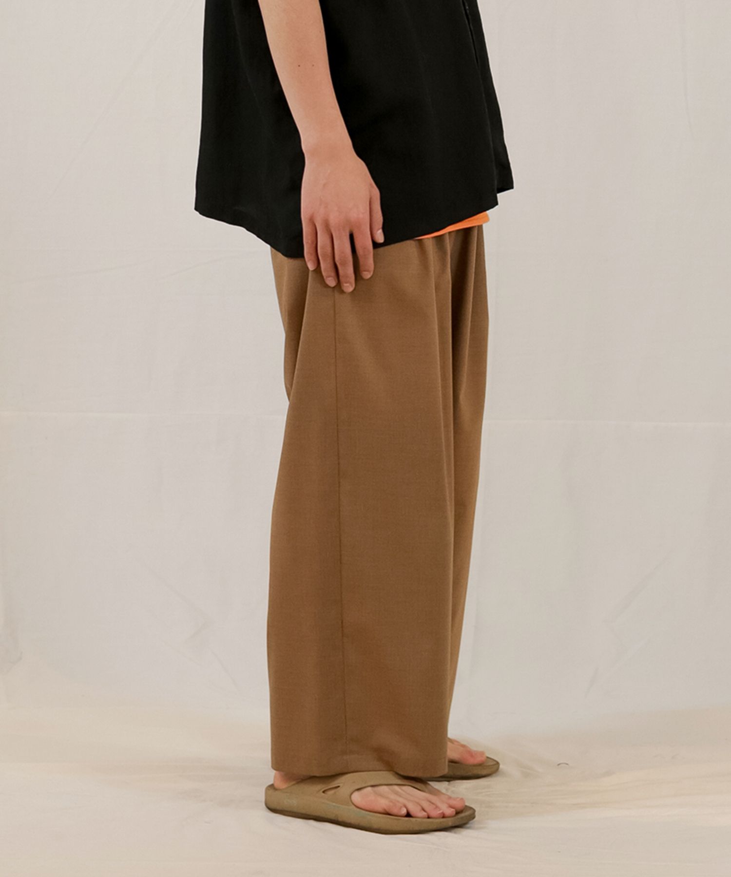 T/R SZ 2TUCK WIDE PT / 2タックワイドパンツ / 479116