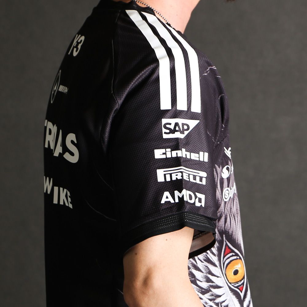 Y-3 MERCEDES - AMG PETRONAS FORMULA 1 TEAM DRIVER SHORT SLEEVE JERSEY / Tシャツ / KT2226