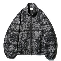 Track jacket - Bandana jacquard / トラックジャケット - バンダナ ジャガード / SN-533A