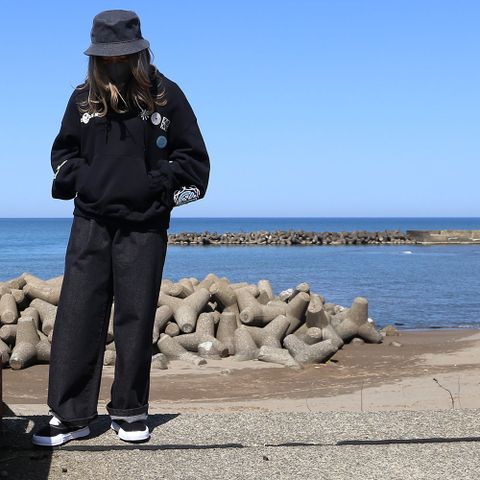 【FACETASM】【VICTIM】【N.HOOLYWOOD】【Maison MIHARA YASUHIRO】 コーディネート(女性モデル163cm)