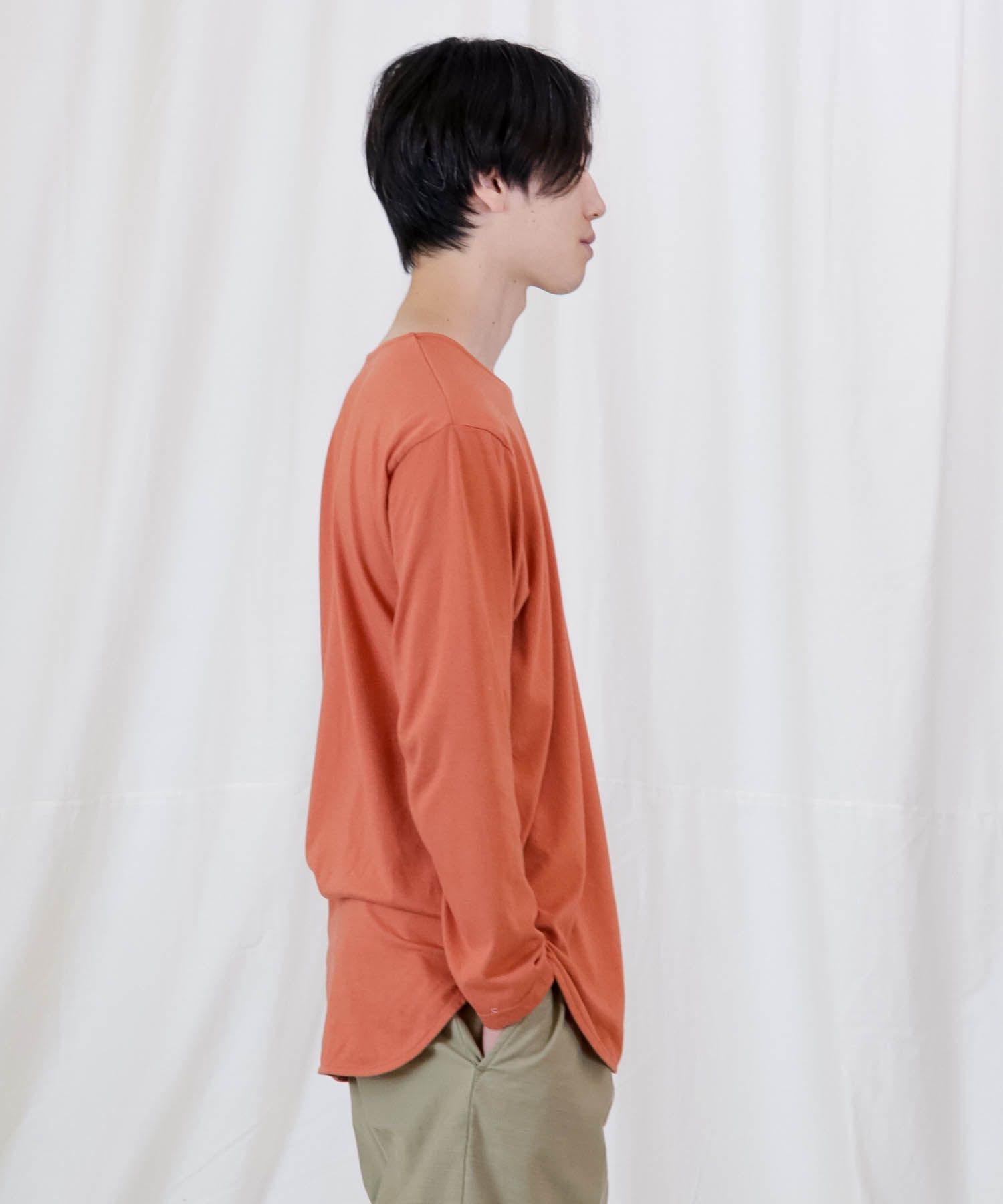 LAYERED LONG CS / レイヤード ロングカットソー / 179101