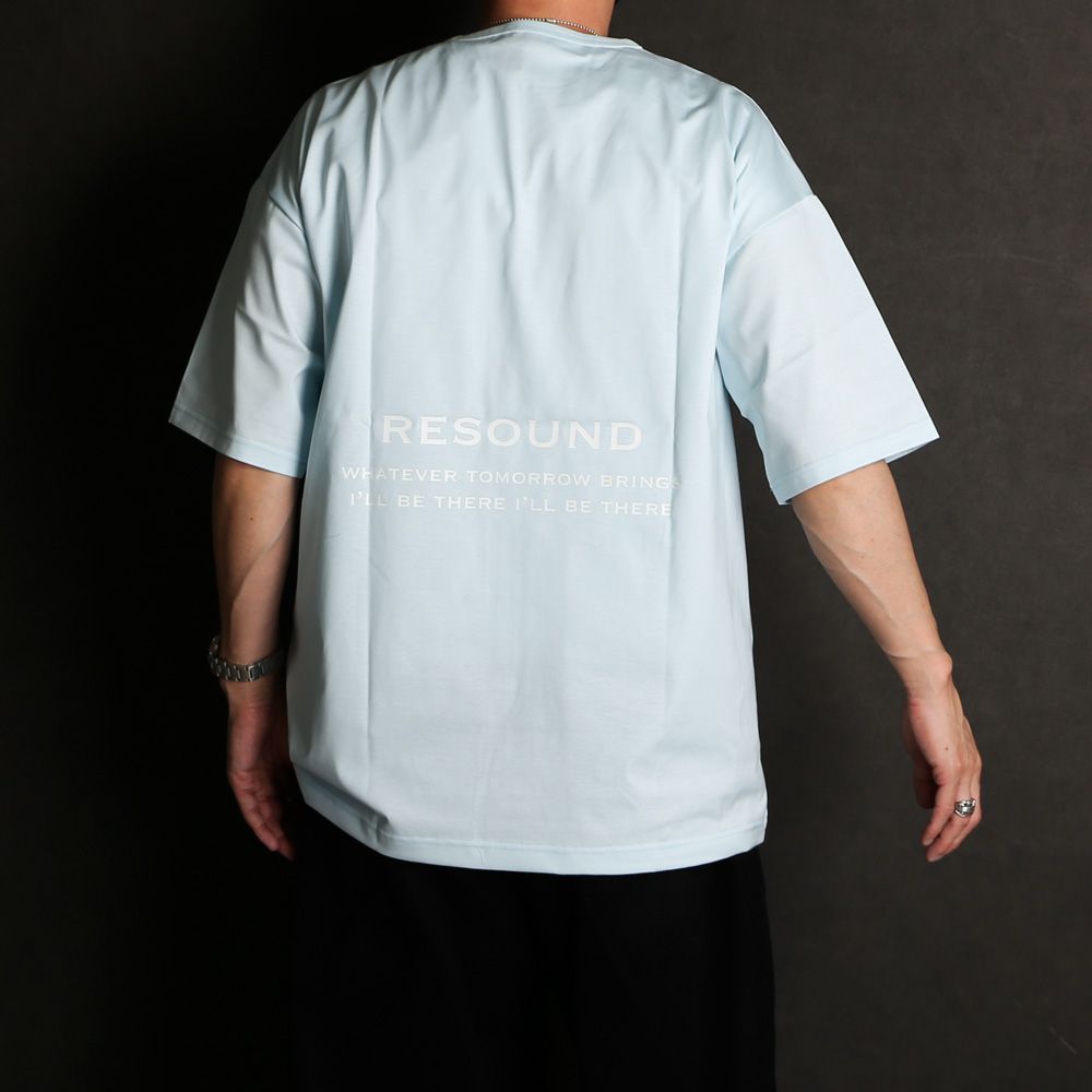 RESOUND CLOTHING - BACK ICON ROGO LOOSE TEE / オーバーサイズ